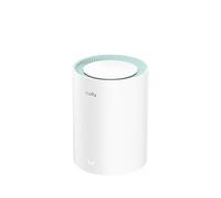 Cudy AX1500 Gigabit Wi-Fi 6 Whole Home Mesh System, M1500 1-Pack | 1201+300 Mbps Dual-Band wifi 6, 3x GbE ports, seamless mesh, WireGuard VPN client, Cudy App cloud control, fast roaming