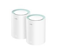 Cudy AX1500 WiFi 6 Dual-Band Mesh Wi-Fi System, Replaces Routers and Extenders, Covers up to 170㎡, 3 Gigabit Ports per Unit, Supports Ethernet Backhaul, M1500 2-Pack