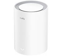 Cudy AX3000 Wi-Fi 6 2.5G 2-Port Mesh System, 90 m², M3000 2.0 1-Pack | 2402+574 Mbps wifi 6, 1x 2.5GbE WAN & 1x Gigabit LAN, 200 Devices, Fast Roaming, VPN Server & Client, App & Cloud control
