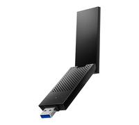Cudy AXE5400 Tri-Band Wi-Fi 6E Wireless USB 3.0 Adapter WU5400 WiFi Adapter for Desktop PC, Supports Windows 11/10, High Gain Antennas, 6GHz, 1024-QAM, 160MHz, WPA3