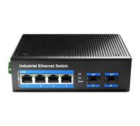 CUDY IG1004S2P Industrial PoE Switch HUB