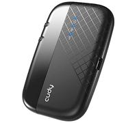 Cudy MF4 4G LTE WiFi Mobile Router, 4G LTE Wi-Fi Mobile Hotspot, 2000mAh Rechargeable Battery, 1 Micro USB Port, FDD and TDD, Qualcomm Inside, SIM Card Slot for Any Operator