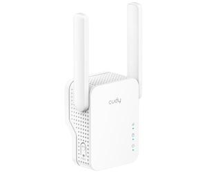 Cudy N300 Wi-Fi Repeater Range Extender, 1-Port, 3 IN 1 Mode, RE300 | 300 Mbps wifi Signal Booster, 1x Fast Ethernet Port, 30 devices, Extender AP Mesh Mode, One-Touch WPS, Ethernet Backhaul