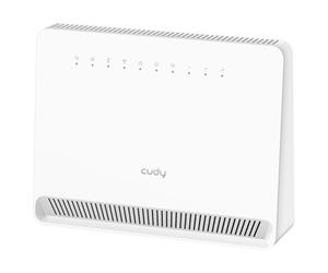 Cudy Unlocked 4G LTE Router Cat 4 Fast Modem Router with SIM Card Slot, AC1200 WiFi, OpenVPN, Wireguard, IPsec, VPN Client, Antennas Interno, Mesh, LT500E