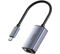 Cudy USB C to Ethernet Adapter, Gigabit Wired Network Adapter, Aluminum RJ45 1000Mbps Thunderbolt LAN Adaptor, Compatible with MacBook, iPhone 15/16, Steam Deck, Switch