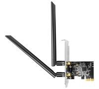 Cudy Wi-Fi 5 AC1300 PCI Express Ethernet Network Adapter for PC, WE1300 | Dual-Band PCI-E WiFi Card PCIe, PC for Windows 10/11 64Bit, 867+400 Mbps, 2.4+5GHz, Low-Profile, 2x Detachable Antennas