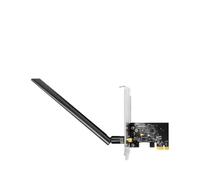 Cudy Wi-Fi 5 AC650 PCI Express Ethernet Network Adapter for PC, WE650 | Dual-Band PCI-E WiFi Card PCIe, PC for Windows 10/11 64Bit, 433+200 Mbps, 2.4+5GHz, Low-Profile, Detachable Antennas