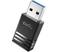 Cudy Wi-Fi 6 Nano USB Adapter AX900 MU-MIMO OFDMA WPA3, WU900 | AX900 WiFi 6, 600+286 Mbps, Compact Design, universal-serial-bus, OFDMA, MU-MIMO, WPA3, Win/macOS/Linux, Driver-Free Install