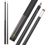 Cue-King Ultra Pool Cue 2 Piece 58” 20oz with 13mm Premium Tip and Handle Grip, Pool Cue Stick, Professional Pool Cue, Graphite Composite