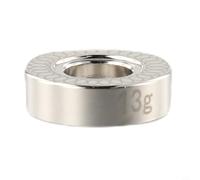 Cue Mass Customization Ring 10g Silver Finish