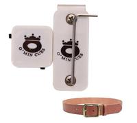 Cue Polle in Reach - Magnetic Pool Chalk Clip with Stainless Steel Hook | Portable Strap Clip Chalk Box for Pool Table Players, Accessory p