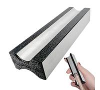 Cue Tip Shaper, Stainless Steel Pool Stick Repair Tool, Billiard Polisher and Straightener for Cues Shaping, Maintenance, Chalk Retention, Billiards, Bar Games, Training, Home Use