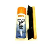 cueball16 1 Tin of 400ml POOL or SNOOKER TABLES CLOTH CLEANING VALET Spray with 9" BRUSH Complete with Instructions Sheet