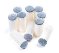 cueball16 10 x 12mm Slip/Push On Pool Cue Tips Pool Stick Repair Kit Tips No Glue or Tool Required Billiard Cue Tips Replacement for Snooker and Pool Cues