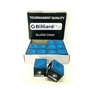 cueball16 12 Cubes/PIECES - 1 BOX of BLUE Home, Pub, Club Pool Tables CUE TIPS CHALKS