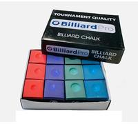 cueball16 12 Pieces/BOX of MIXED Billiard Pro Snooker or Pool Cue Tip Chalks