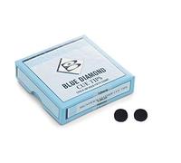 cueball16 2 x 10mm Genuine Blue Diamond Replacement Snooker or Pool Cue Tips By BRUNSWICK