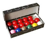 cueball16 Set of 17 x 2" Snooker Balls For Home or Pub Tables - All REDS & COLOURS are 2"