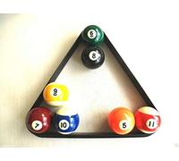 TRIANGLE TO FIT 2-1/4" SPOTS AND STRIPES AMERICAN/USA SIZE POOL TABLES BALLS