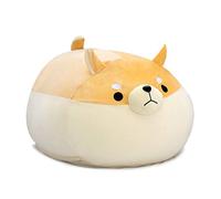 cuebear Kids Bean Bag Chair Cover,Yellow Dog Shiba Inu Stuffed Animal Storage for Girls, Large Kids Toy Organiser(83 x 68 x 43cm) Cover Only without Filling