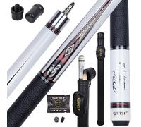 CUEELF Scorpion Pool Cue Stick 58 inch Canadian Maple Billiard Pool Stick with Low Deflection Leather Wrap Professional Cues Billiard Pool Cues Sticks 19.5-21 oz Cue Stick