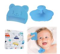 CUEMOON 2 Pieces Newborn Comb, Milk Crust Comb, Newborn Brush and Comb, Soft Newborn Comb Suitable for Baby Shower