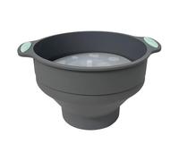 Cuenco Para Palomitas De Maíz - Apto Para Microondas, Suministros De Cocina Plegables De Silicona, Cocina Para Palomits De Maíz Con Asa, Para Niños, Adolescentes, Adultos, Noche De Cine, Oficina
