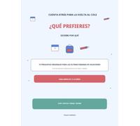 Cuenta atrás para la vuelta al cole: ¿Qué prefieres? Escribe por qué: 72 preguntas para pensar, conversar, dibujar y practicar la escritura. Libro de actividades para niños de 7 a 10 años
