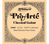 CUERDA SUELTA GUITARRA CLASICA - D´addario (J/4603) Pro/Arte Fuerte (Minimo 5 Cuerdas) 3ª