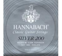 CUERDAS GUITARRA CLASICA - Hannabach (900/MLT) Silver 200 (Juego Completo)