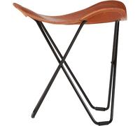 Pampa Flying Goose stool Cuero Black - Leather Polo - 7340172614340