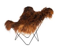 Cuero - Iceland Mariposa BF Chair, Wild Brown/Black - Wild Brown