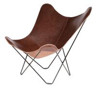 Cuero - Pampa Mariposa BF Chair, Chocolate/Black - Chocolate
