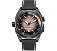 Cuervo y Sobrinos Buceador Caribe Divers Black Coral Watch CR-158