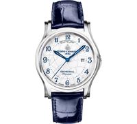 Cuervo y Sobrinos Watch Robusto Churchill Day Date - White CR-007