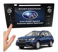 CueScreens Touchscreen Digitizer Compatible with Subaru Outback & Legacy 8-Inch TEL/MAP for 2018-2019- Gel-Free, Ultra-Responsive Chip Upgrade - Fixes Ghost Touch, Bubbles, and Cracks