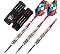 CUESOUL 26 Grams Tungsten Steel Tip Darts Set 90% Tungsten(CSTSTD023-26)