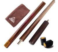 CUESOUL 57 Inch Walnut 3/4 Piece Snooker Cue-18oz