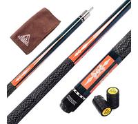 CUESOUL 58 Inch Hardwood Canadian Pool Cue 19-21oz Billiard Cue Stick with Irish Wrap (CSPC010)