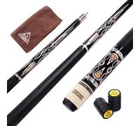CUESOUL 58 Inch Pool Cue with 13mm Cue Tips with Cleaning Towel & Joint Protector (CSPC027)