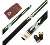 CUESOUL 58 Inch Pool Cue with 13mm Cue Tips with Cleaning Towel & Joint Protector (CSPC035)