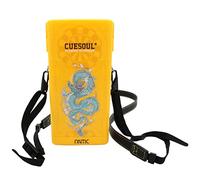 CUESOUL ANTIE Hard Dart Case,Holds 6 Steel Tip Darts/Soft Tip Darts & Extra Accessories,with Four Mythological Symbols Design,Durable Use