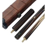 CUESOUL Classic Handmade 57" Rosewood 3/4 Piece Snooker Cue with Cue Case and Extension (CSSC010)