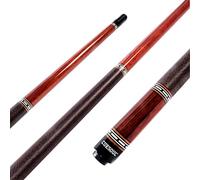 CUESOUL Handmade African Red Wood 19 oz 1/2 Jointed Billiard Cue Pool Cue Stick