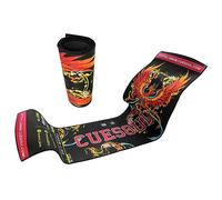 CUESOUL Heavy Duty Darts Mat Includes Both Official Soft & Steel Tip Throwline,Four Mythological Symbols Design