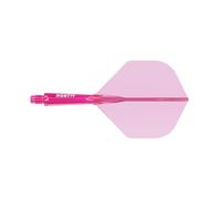 CUESOUL ROST 77 Integrated Dart Shaft and Flight,Standard Shape,Set of 3(clear color series)