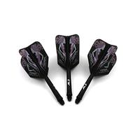 CUESOUL ROST Integrated Dart Shaft and Flights,big wing shape,Set of 3 pcs Beauty Pattern(CSAK-5MN7-S)