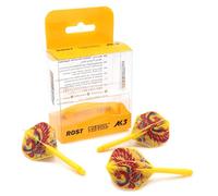 CUESOUL ROST Integrated Dart Shaft and Flights Standard Shape,with Four Mythological Symbols Design,Set of 3 pcs