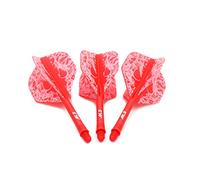CUESOUL ROST Integrated Dartpfeile Schäfte Shafts and Darts Flights Standard Shape,Set of 3 pcs Schönheit Pattern(CSAK-52XMN)