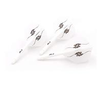 CUESOUL ROST Integrated Dartpfeile Schäfte Shafts and Darts Flights Standard Shape,Set of 3 pcs Unique Designed Pattern(CSAK-58XHB)